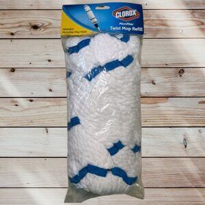 CLOROX - Microfiber Twist Mop Refill - Super Absorbent Washable